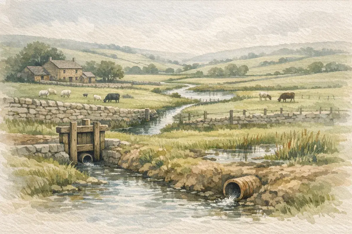 Agricultural Drainage Rights In The UK: What You Can Do, What You Must Not Do, And How To Protect Your Land