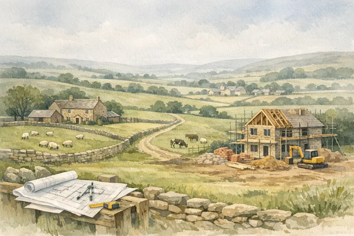 Building A House On Agricultural Land In The UK: Planning Routes, Costs, And Common Pitfalls