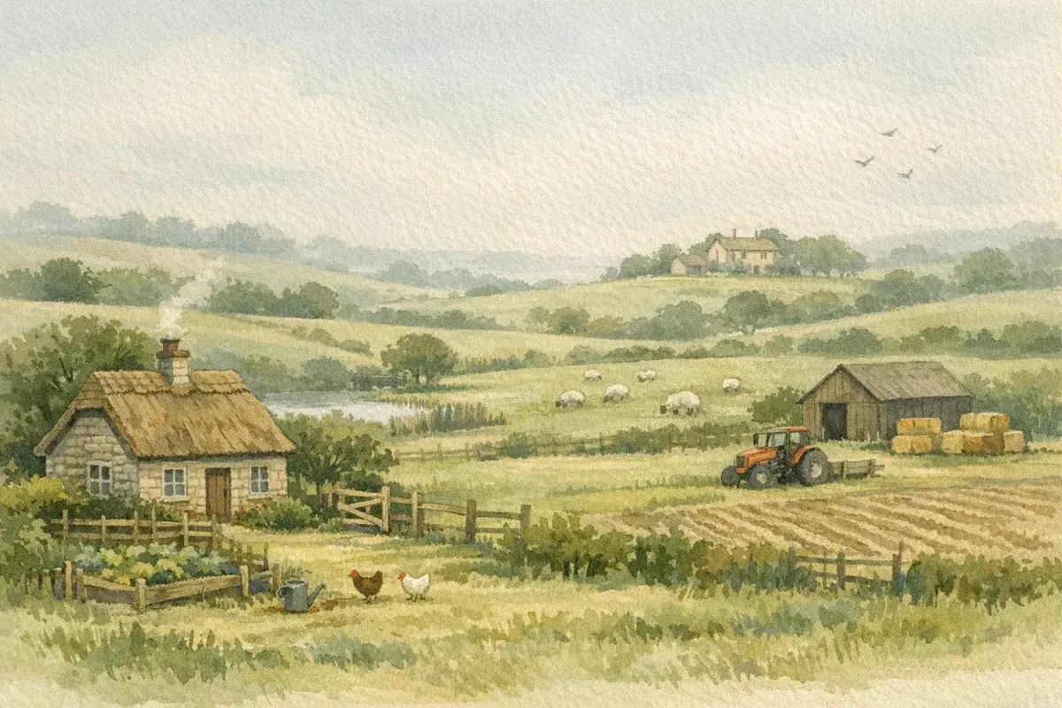 Can You Buy Agricultural Land And Live On It?