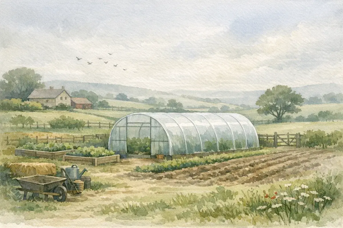Can You Put a Polytunnel on Agricultural Land? UK Rules Explained