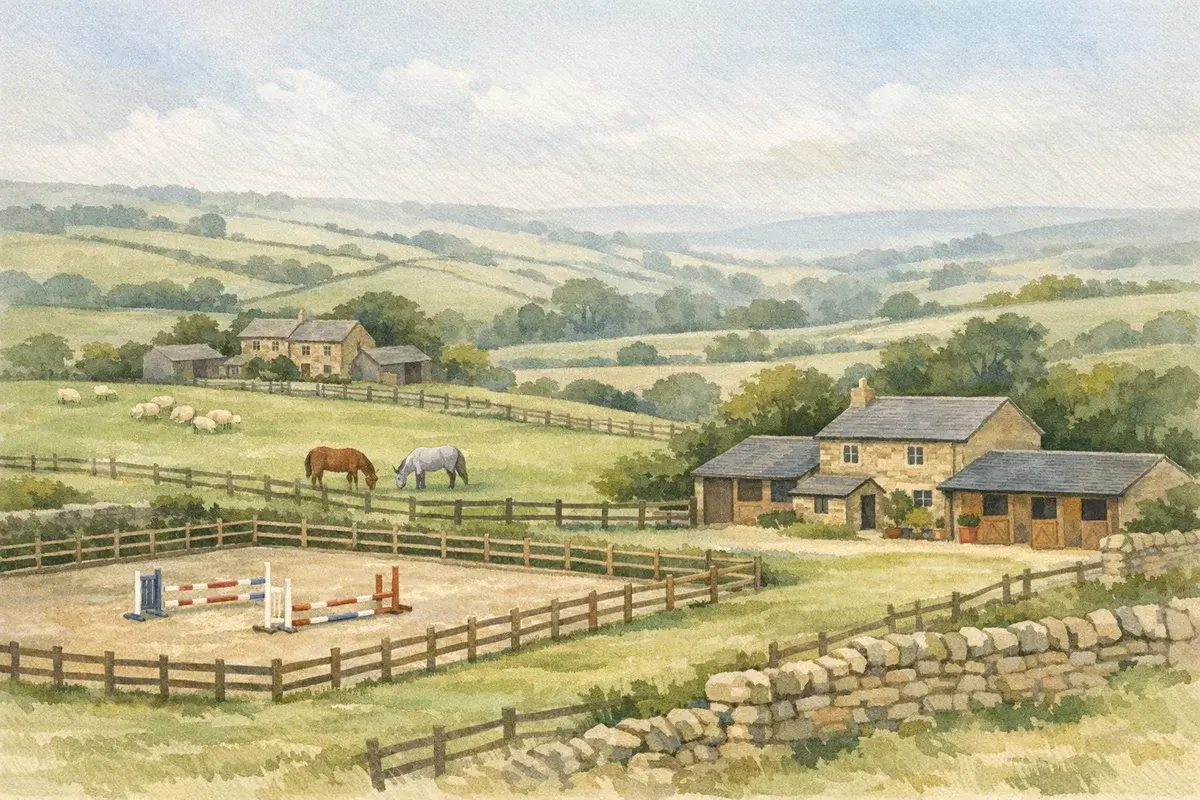 Equestrian Property With Arena: A UK Buyer’s Guide To Finding The Right Yard, Land, And Planning Setup