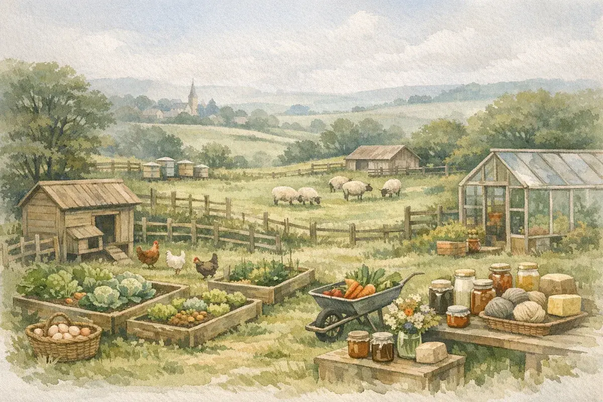 How To Make Money From A Smallholding UK: Practical Income Ideas