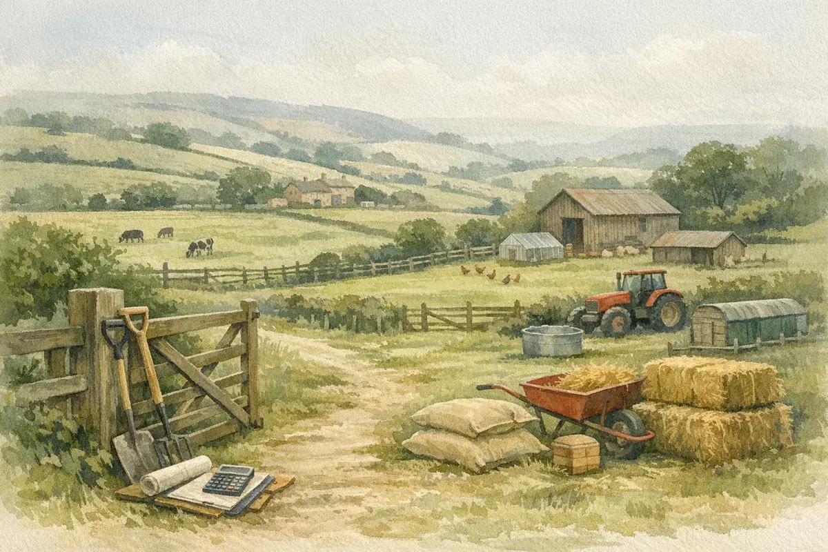 How to Start a Farm in the UK: Land, Costs and Setup
