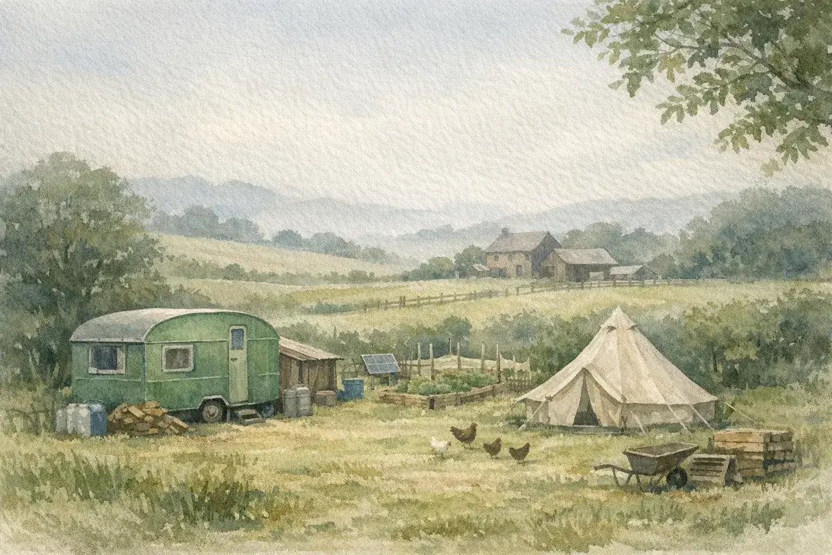 Living on Agricultural Land Without Planning Permission: UK Guide