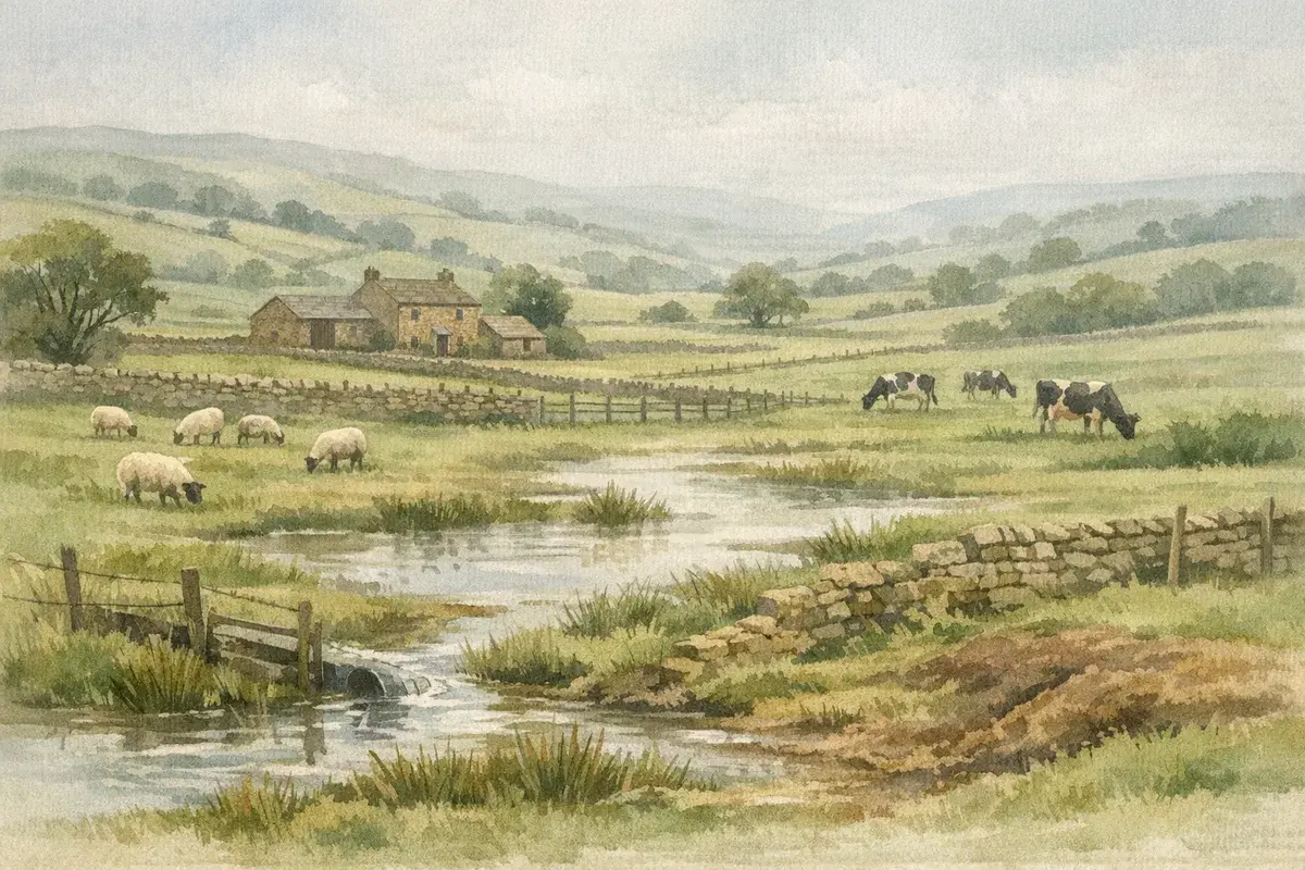 Managing Wet Pasture Land: Practical UK Strategies For Drainage, Grazing, And Soil Health