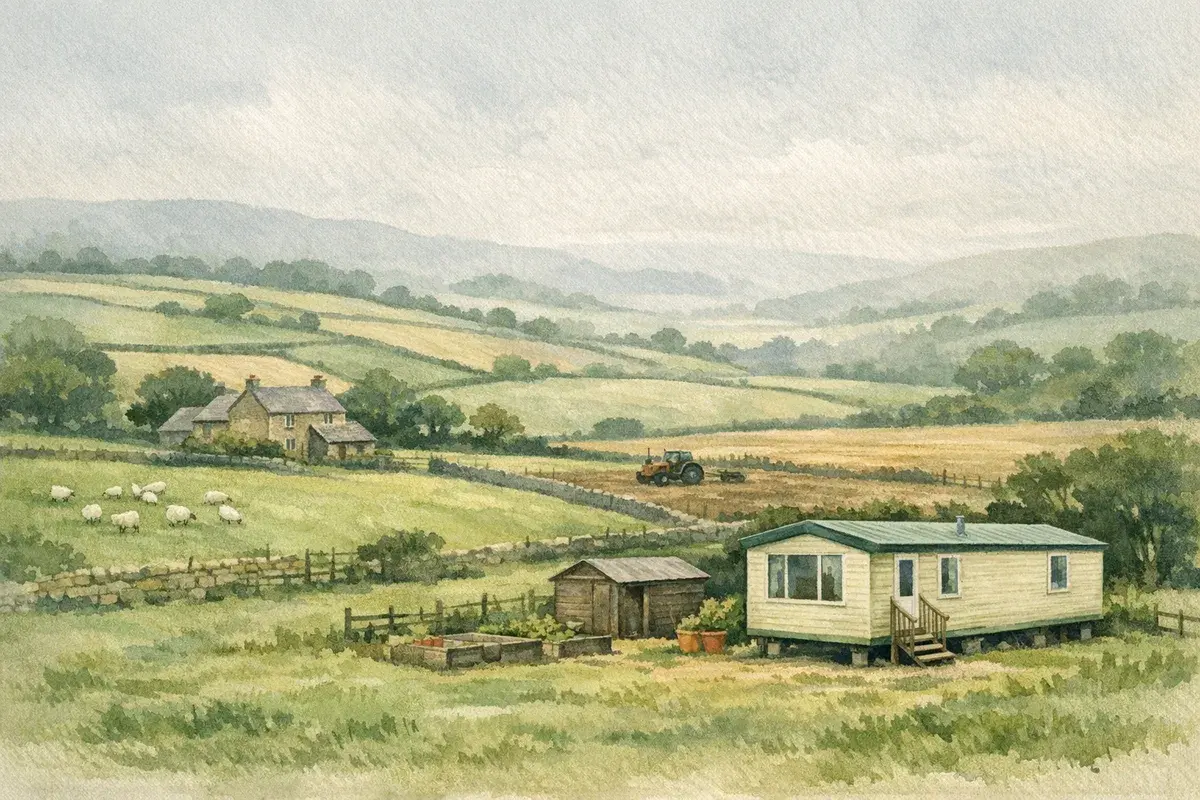 Mobile Home On Agricultural Land: UK Planning Rules, Risks, And Lawful Routes