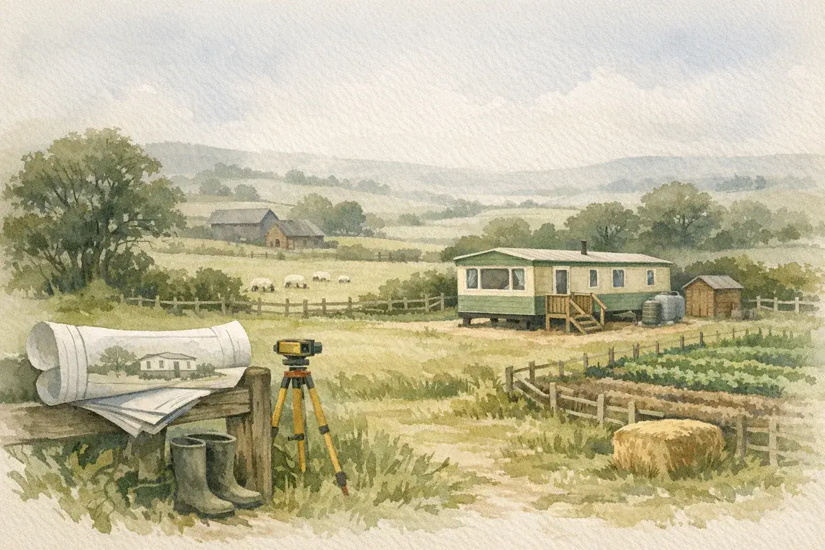 Mobile Home Planning Permission on Agricultural Land Explained