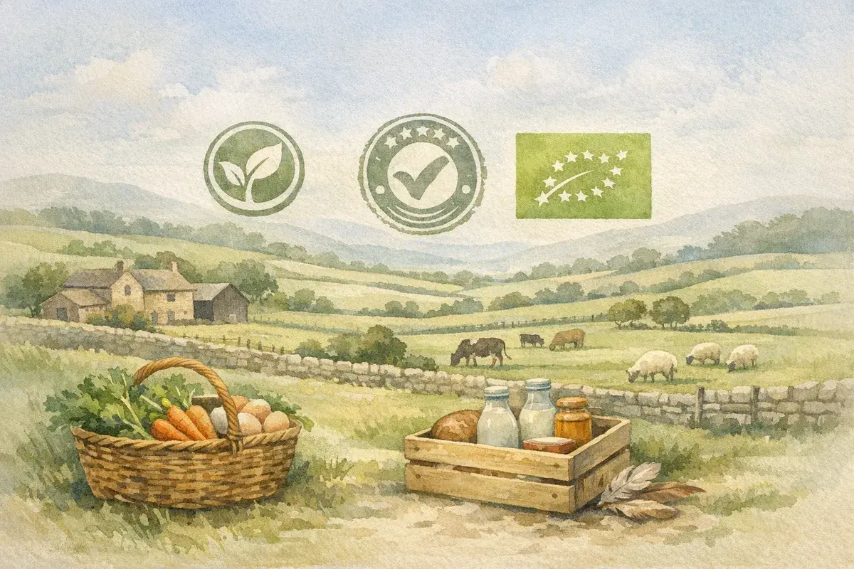 Organic Farm Symbols In The UK: What The Logos Mean And How To Use Them Correctly