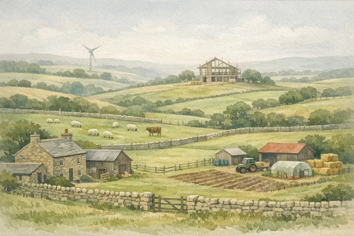 Planning Permission On Agricultural Land In The UK: What You Can (And Can’t) Do