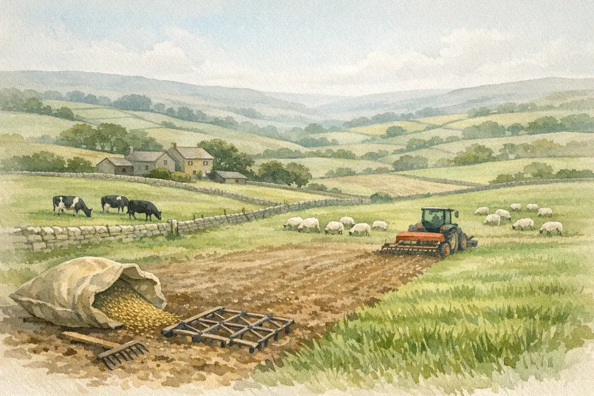 Reseeding Permanent Pasture In The UK: When It Pays, How To Do It, And What To Watch