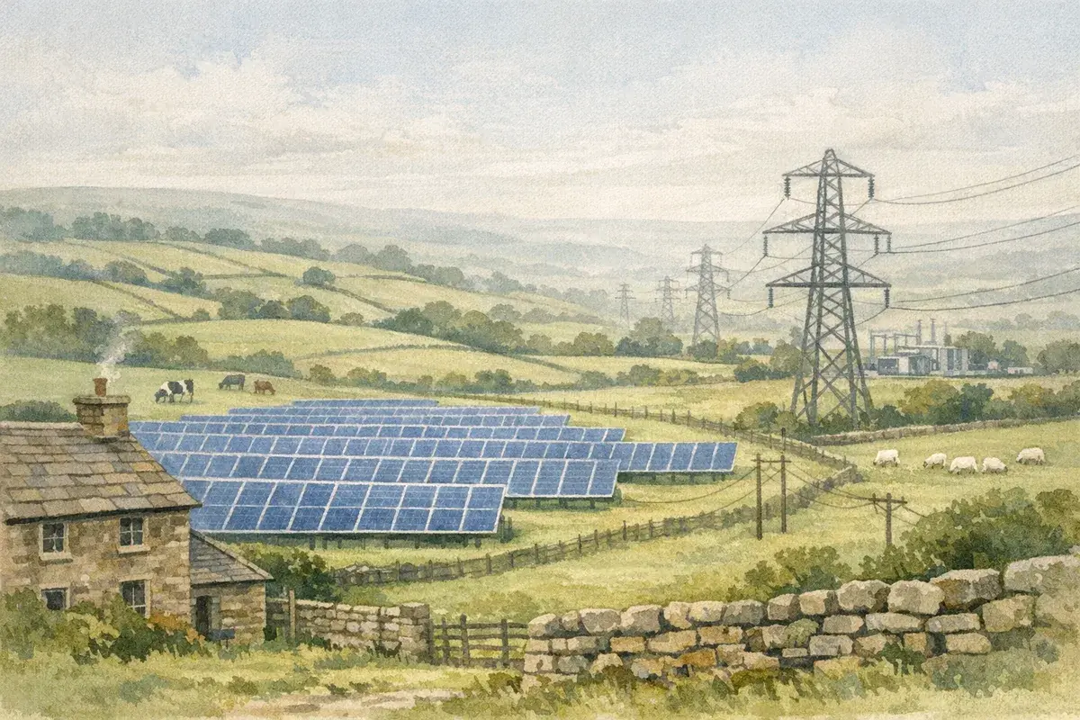 Solar Farm Grid Connection In The UK: Process, Costs, Timelines, And Landowner Pitfalls
