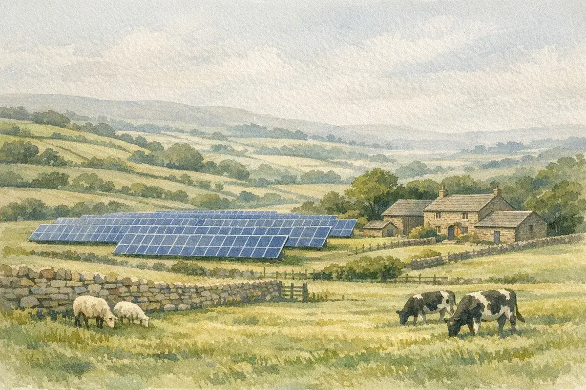 Solar Panels On Agricultural Land: UK Planning, Leasing, And Long-Term Value