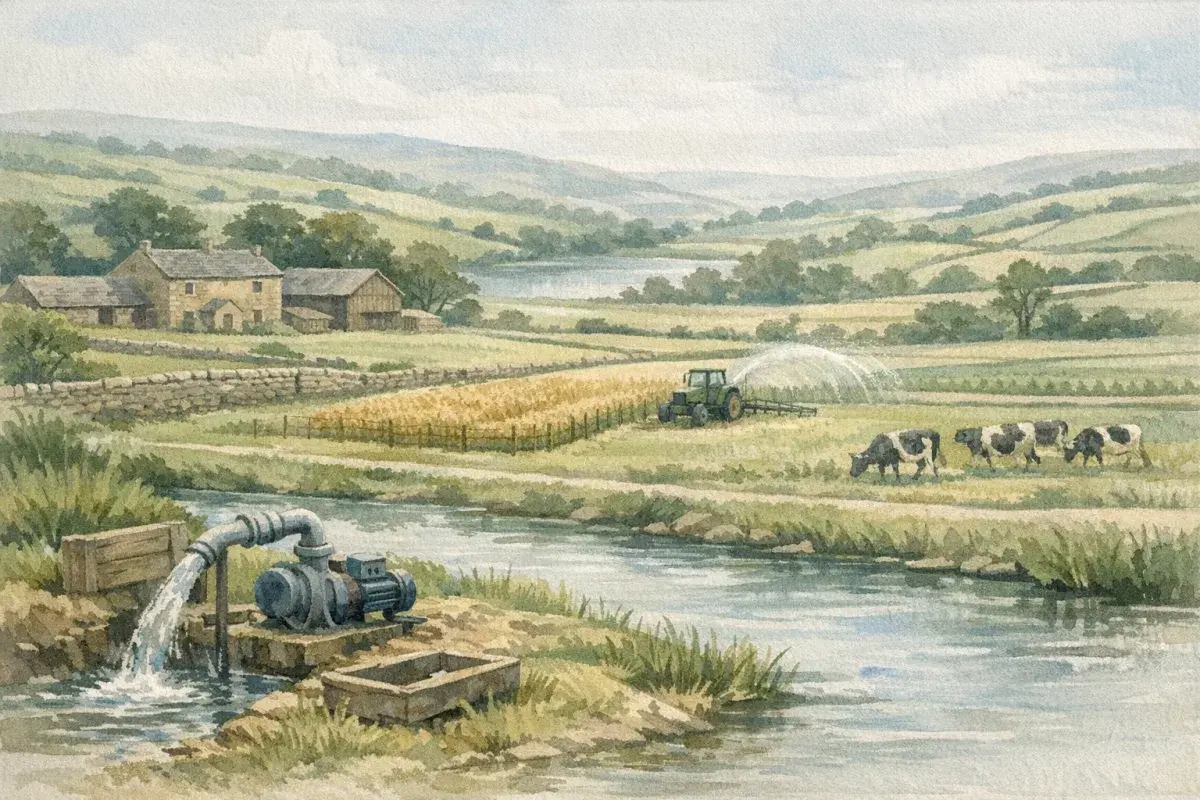 Water Abstraction Charges For Farming In The UK: What You’ll Pay, When You’re Exempt, And How To Stay Compliant