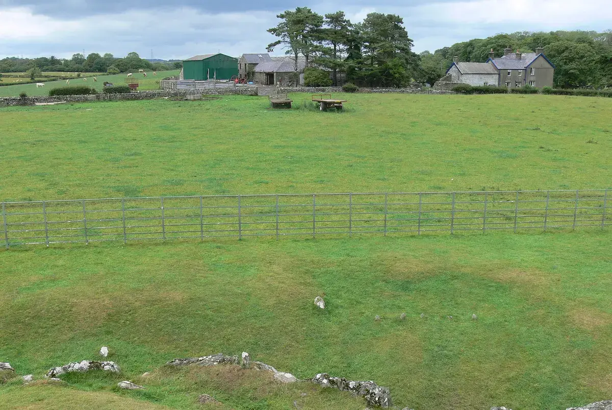 Farmland near Bryn Celli Ddu, Anglesey