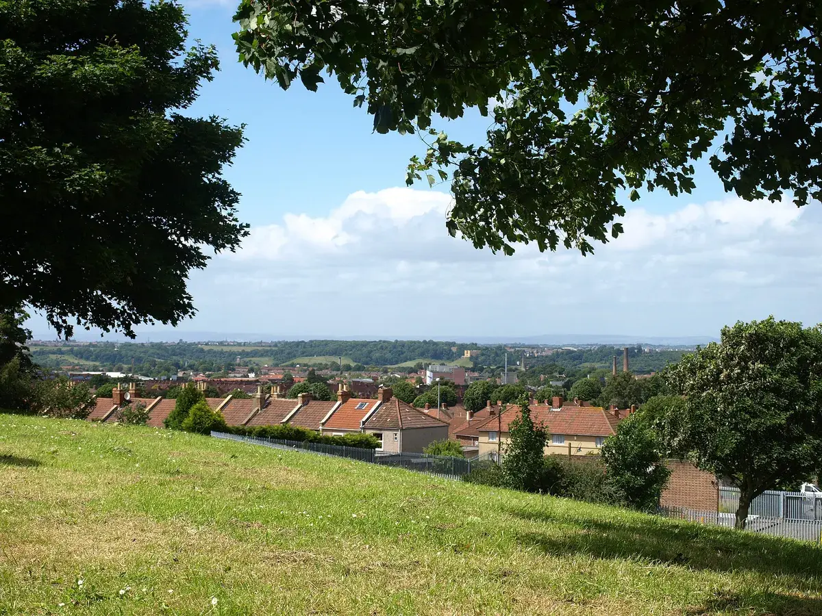 The view from Lodge Hill, Bristol