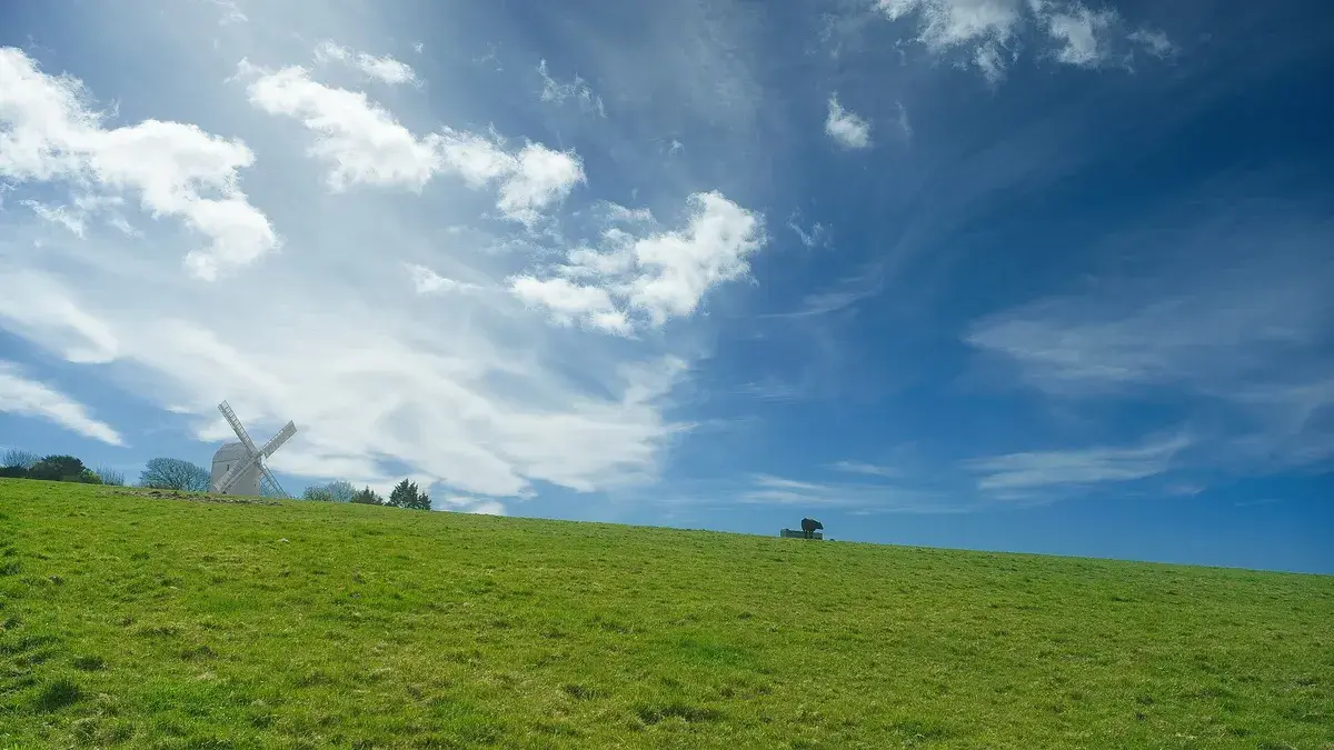 The downs at Clayton, West Sussex