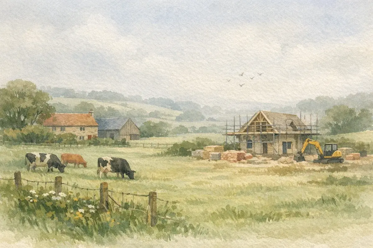 Can You Build on Permanent Pasture Land? Planning Rules Explained