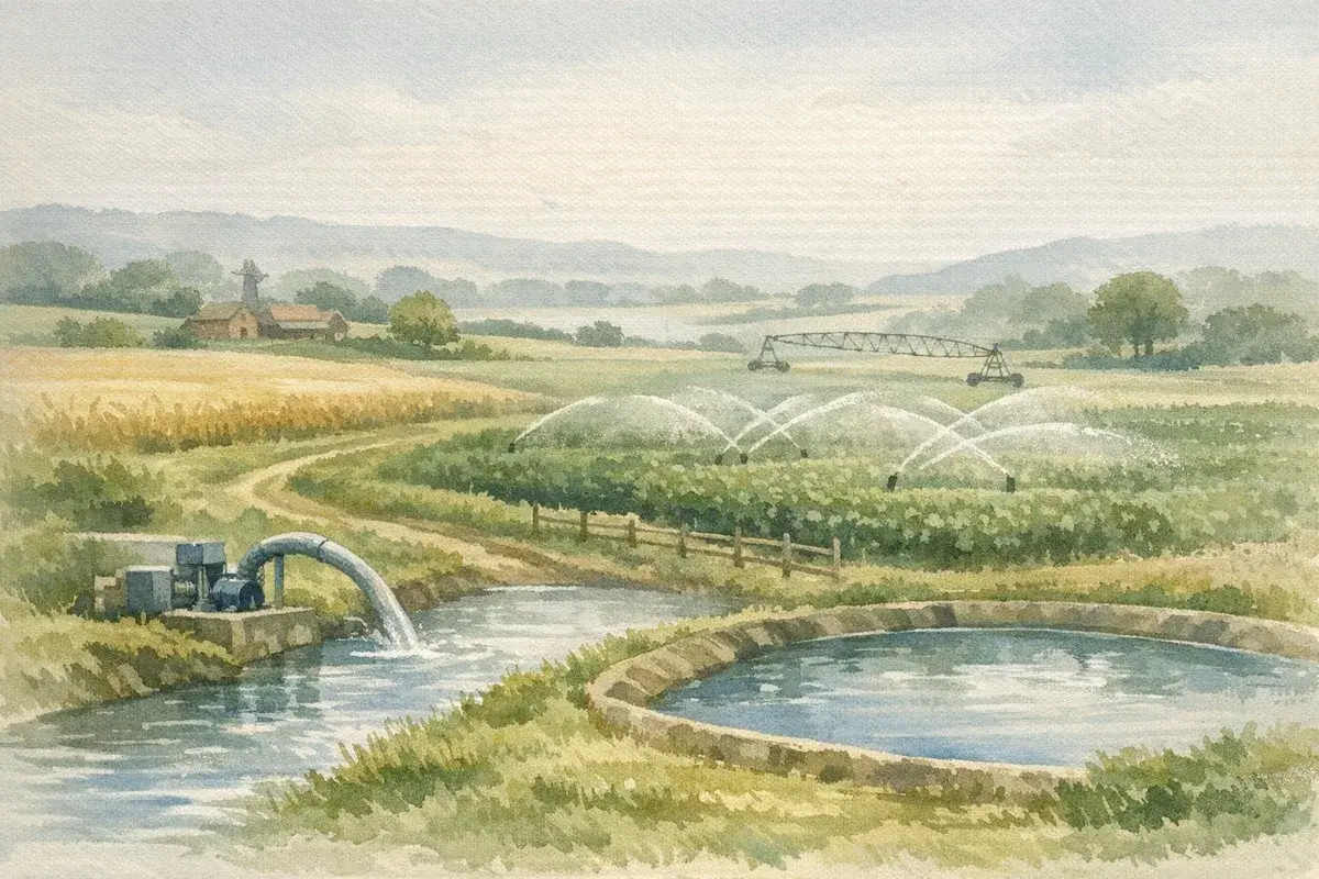 Irrigation Water Supply for Arable Farms: Costs, Options and Strategy