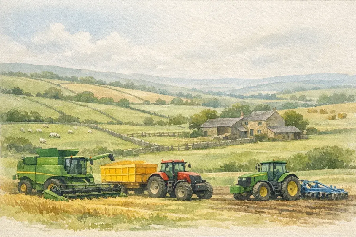 Large-Scale Farming Equipment In The UK: What To Buy, How To Finance It, And Where It Fits On Your Farm
