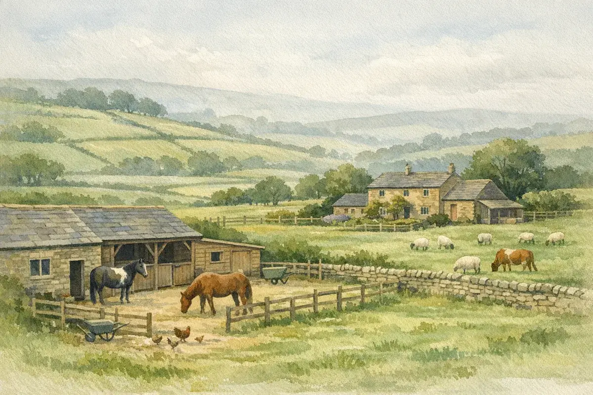 Smallholding With Stables: What To Look For, What It Costs, And How To Buy In The UK