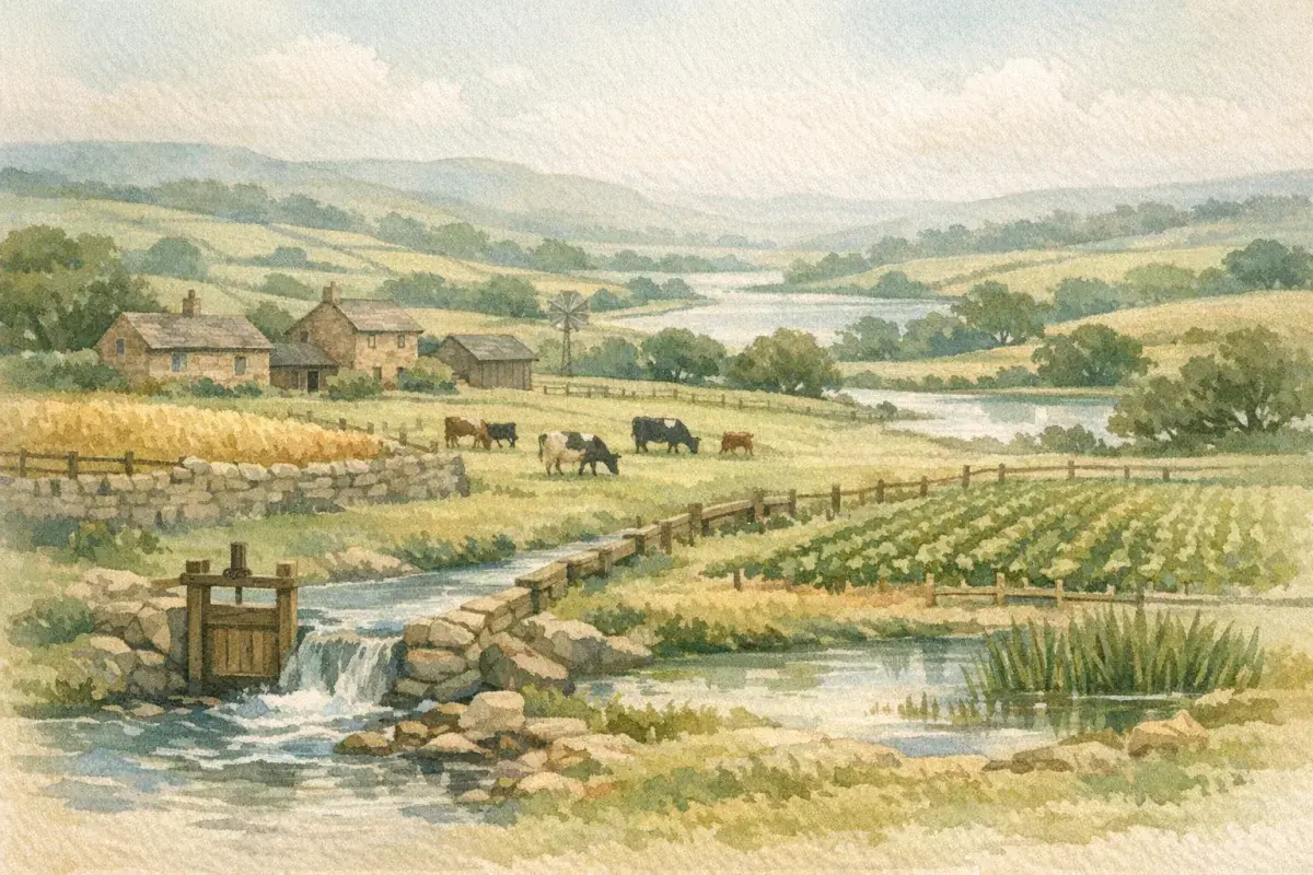 Water Rights On Agricultural Land In The UK: What You Can Use, What You Need, And What To Check Before You Buy